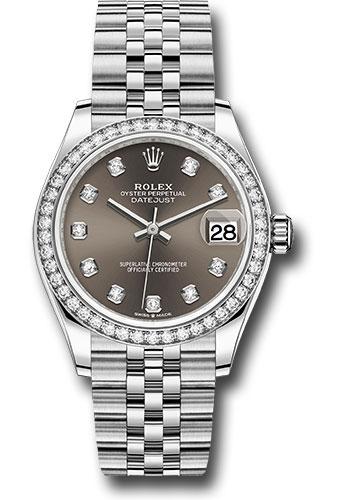 Pre-owned Rolex Steel and White — 278384RBR