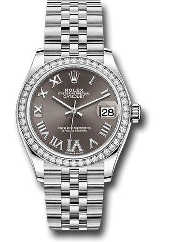 Pre-owned Rolex Steel and White — 278384RBR
