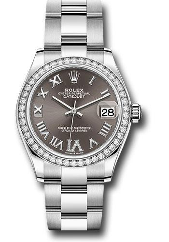 Pre-owned Rolex Steel and White — 278384RBR