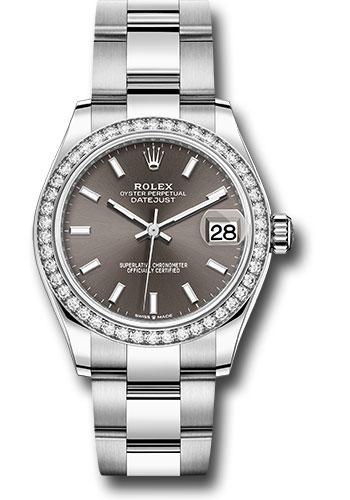 Pre-owned Rolex Steel and White — 278384RBR