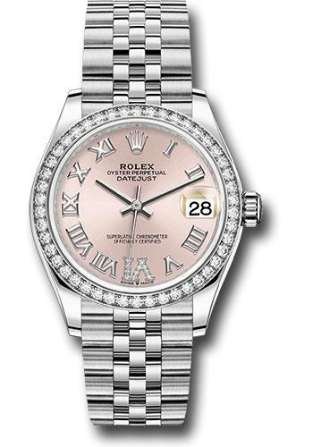 Pre-owned Rolex Steel and White — 278384RBR