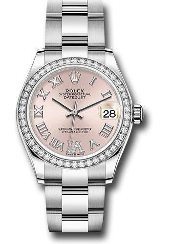 Pre-owned Rolex Steel and White — 278384RBR