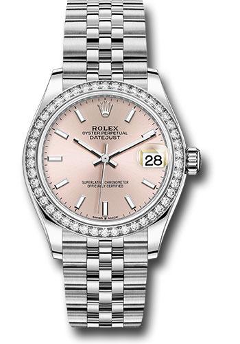 Pre-owned Rolex Steel and White — 278384RBR