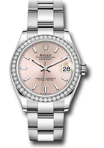 Pre-owned Rolex Steel and White — 278384RBR