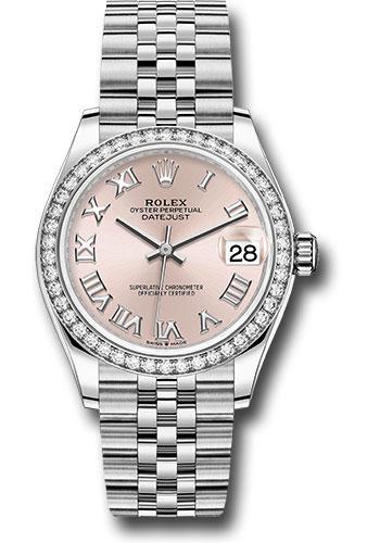 Pre-owned Rolex Steel and White — 278384RBR