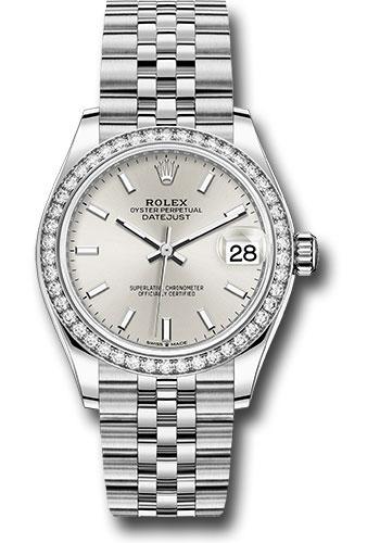 Pre-owned Rolex Steel and White — 278384RBR