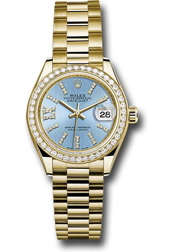 Pre-owned Rolex Yellow Gold Lady-Datejust — 279138RBR