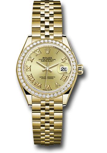 Pre-owned Rolex Yellow Gold Lady-Datejust — 279138RBR
