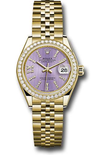 Pre-owned Rolex Yellow Gold Lady-Datejust — 279138RBR