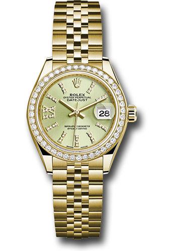 Pre-owned Rolex Yellow Gold Lady-Datejust — 279138RBR