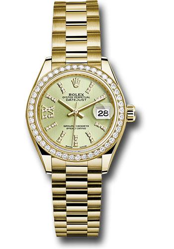 Pre-owned Rolex Yellow Gold Lady-Datejust — 279138RBR