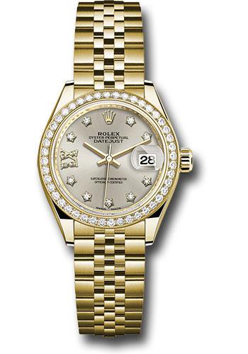 Pre-owned Rolex Yellow Gold Lady-Datejust — 279138RBR