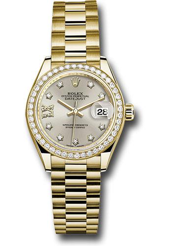 Pre-owned Rolex Yellow Gold Lady-Datejust — 279138RBR