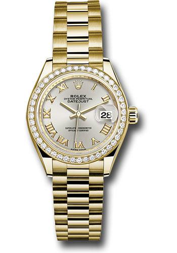 Pre-owned Rolex Yellow Gold Lady-Datejust — 279138RBR