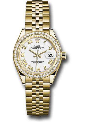 Pre-owned Rolex Yellow Gold Lady-Datejust — 279138RBR