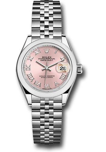 Pre-owned Rolex Steel Lady-Datejust 28 — 279160