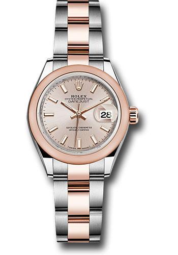 Pre-owned Rolex Steel and Everose — 279161