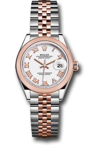 Pre-owned Rolex Steel and Everose — 279161