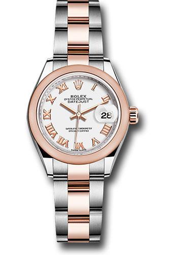 Pre-owned Rolex Steel and Everose — 279161