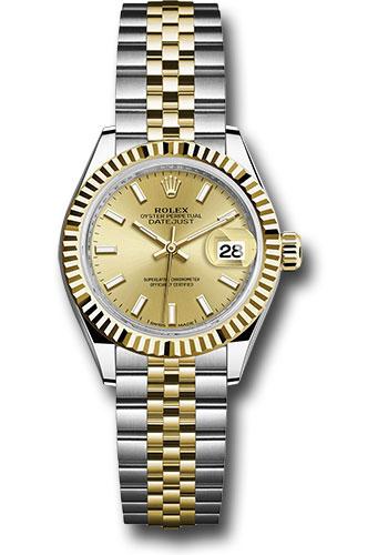 Pre-owned Rolex Steel and Yellow — 279173