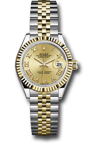 Pre-owned Rolex Steel and Yellow — 279173