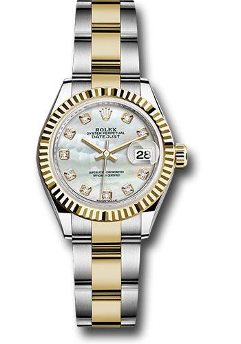 Pre-owned Rolex Steel and Yellow — 279173