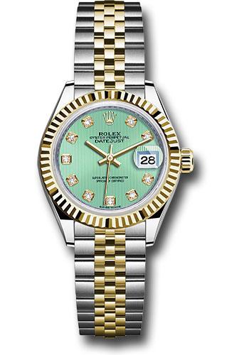 Pre-owned Rolex Steel and Yellow — 279173