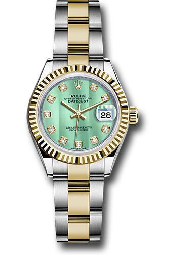 Pre-owned Rolex Steel and Yellow — 279173