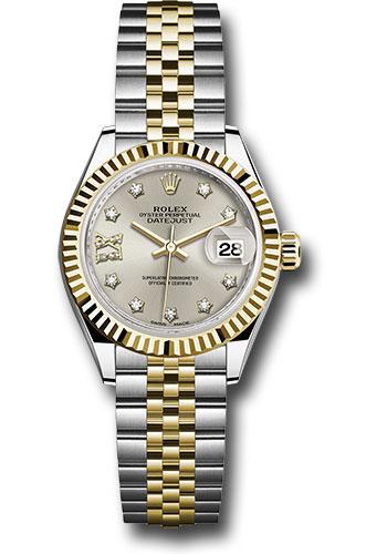 Pre-owned Rolex Steel and Yellow — 279173