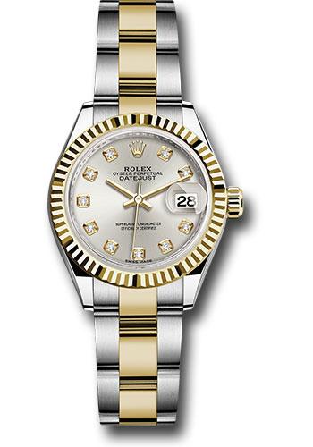 Pre-owned Rolex Steel and Yellow — 279173