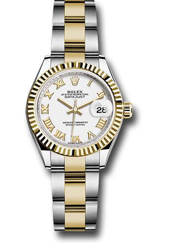 Pre-owned Rolex Steel and Yellow — 279173