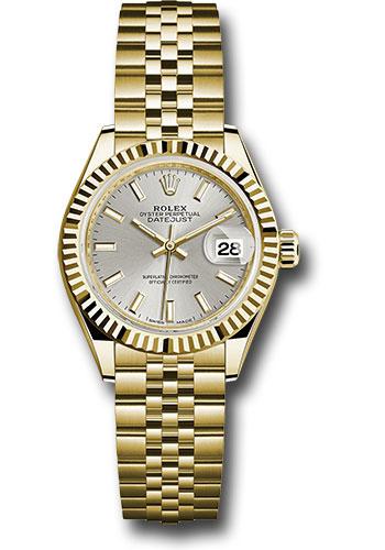 Pre-owned Rolex Yellow Gold Lady-Datejust — 279178