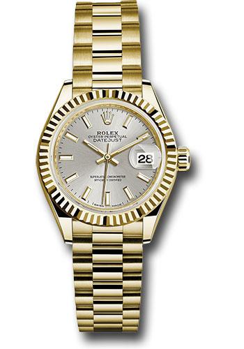 Pre-owned Rolex Yellow Gold Lady-Datejust — 279178