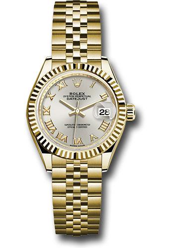 Pre-owned Rolex Yellow Gold Lady-Datejust — 279178
