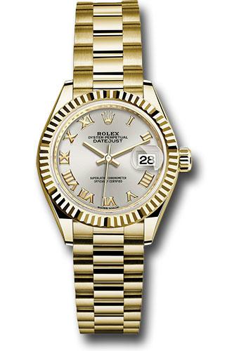 Pre-owned Rolex Yellow Gold Lady-Datejust — 279178