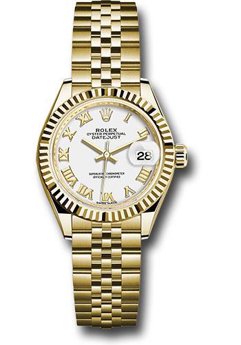 Pre-owned Rolex Yellow Gold Lady-Datejust — 279178