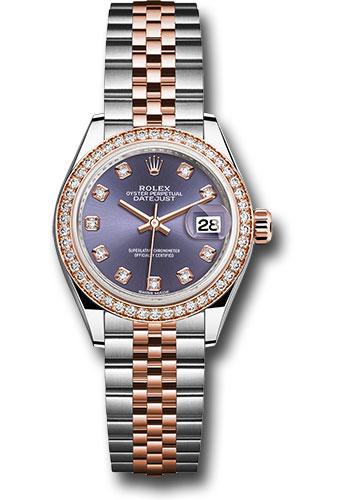 Pre-owned Rolex Steel and Everose — 279381RBR