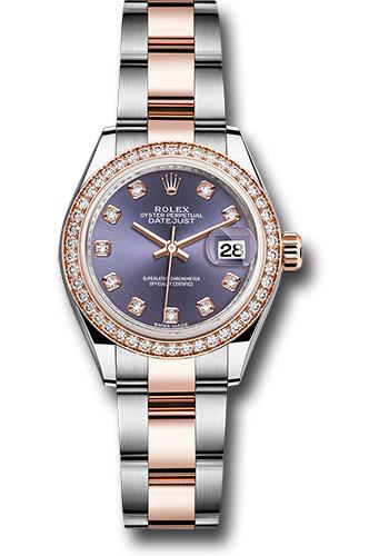 Pre-owned Rolex Steel and Everose — 279381RBR