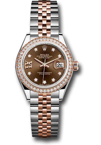 Pre-owned Rolex Steel and Everose — 279381RBR