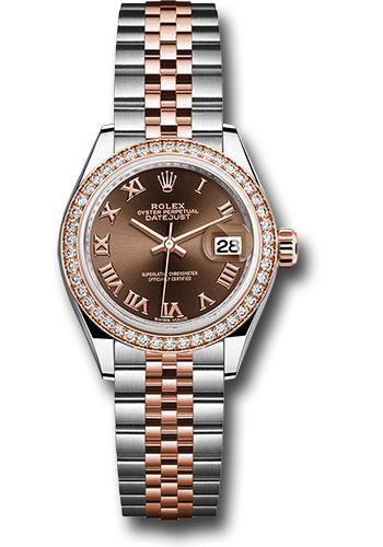 Pre-owned Rolex Steel and Everose — 279381RBR
