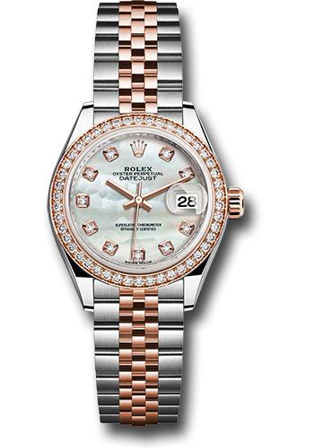 Pre-owned Rolex Steel and Everose — 279381RBR