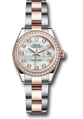 Pre-owned Rolex Steel and Everose — 279381RBR
