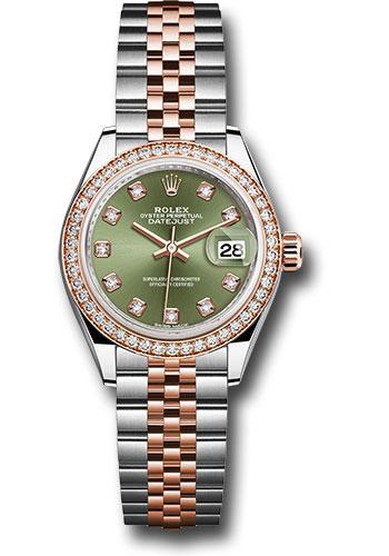 Pre-owned Rolex Steel and Everose — 279381RBR