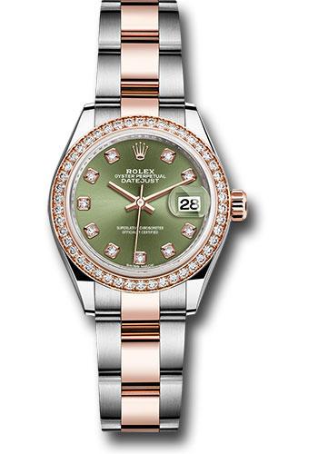Pre-owned Rolex Steel and Everose — 279381RBR