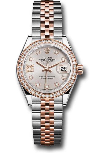 Pre-owned Rolex Steel and Everose — 279381RBR