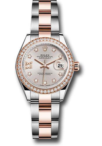 Pre-owned Rolex Steel and Everose — 279381RBR
