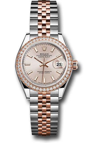 Pre-owned Rolex Steel and Everose — 279381RBR
