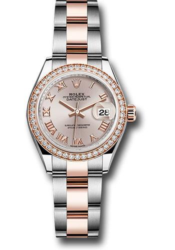 Pre-owned Rolex Steel and Everose — 279381RBR