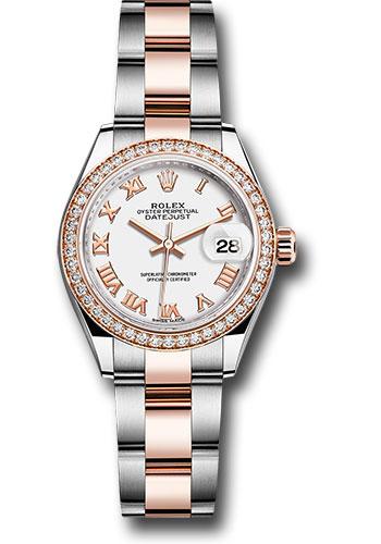 Pre-owned Rolex Steel and Everose — 279381RBR