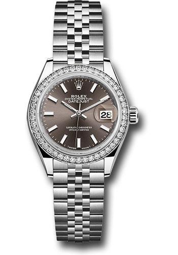 Pre-owned Rolex Steel and White — 279384RBR
